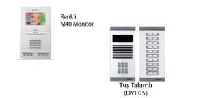 Multitek APT 160 M40 Grntl Diafon+Tu Takml(DYF05) Daire 1