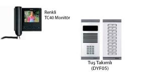 Multitek APT 160 TC40 Grntl Diafon+Tu Takml(DYF05) Daire 1