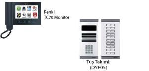 Multitek APT 160 TC70 Grntl Diafon+Tu Takml(DYF05) Daire 37